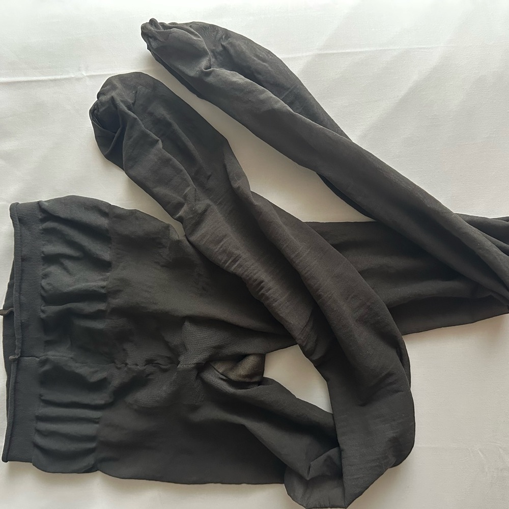 Worn Flight Attendant Nylons